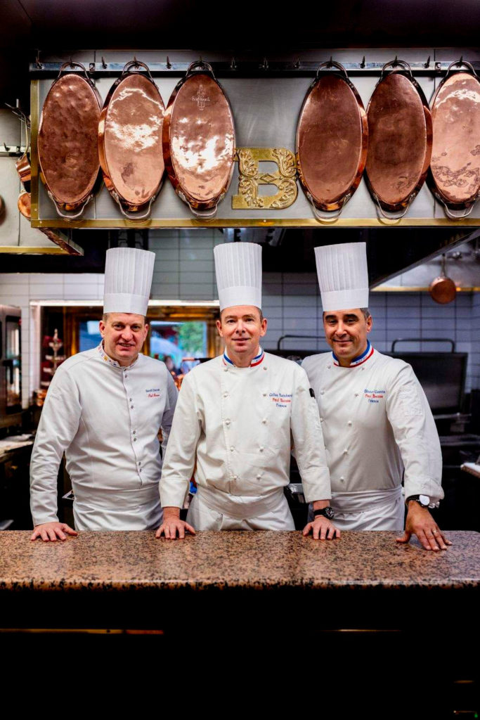 Eating at Paul Bocuse, one of the best restaurant in Lyon